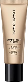 bareMinerals Complexion Rescue Tinted Moisturizer for Face, Hydrating Formula with Hyaluronic Acid, Sheer-to-Light Coverage, Multi-Tasking Skincare-Infused Makeup, Non-Comedogenic, Vegan, Cruelty-Free