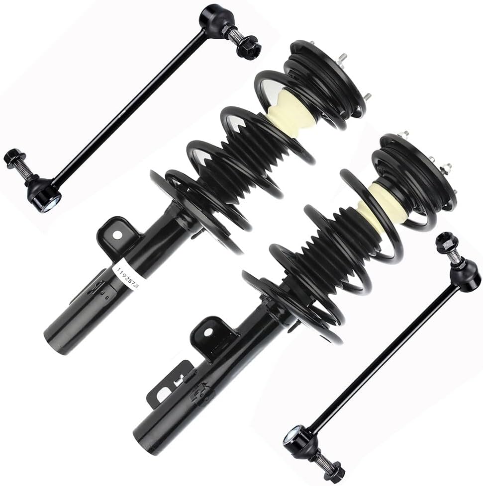 OCPTY Suspension Kits Front Complete Struts Assembly Stabilizer Bar Link Fits 2010-2012 for Ford Flex -4pcs