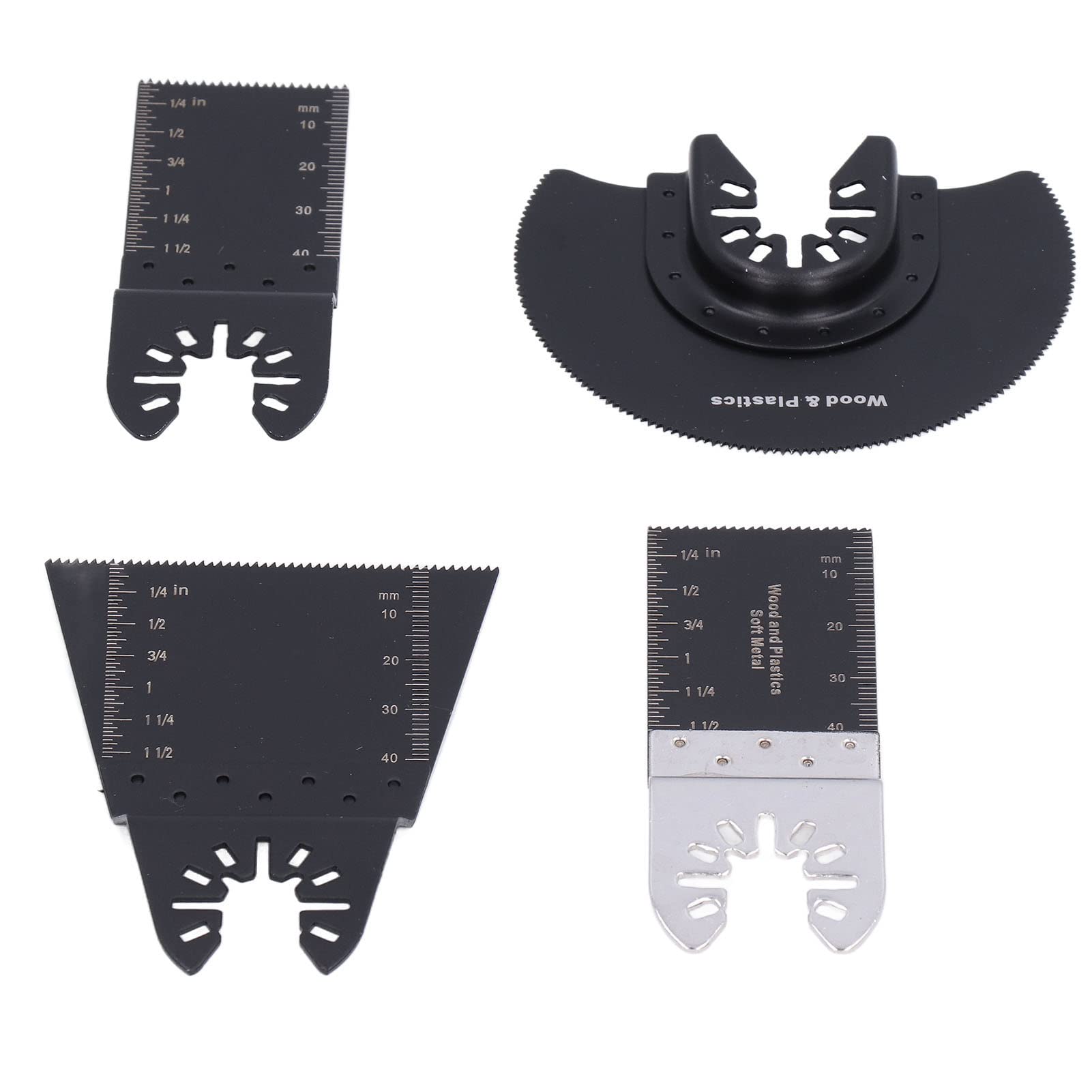 Hoja De Sierra Para Multiherramienta Oscilante - Corte En Madera Y Metal, Ajuste Universal