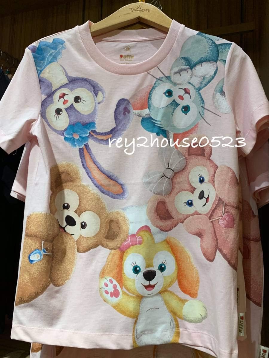Amazon Co Jp 香港 ディズニー ダッフィー フレンズ Tシャツ 大人用 Xl シェリーメイ ジェラトーニ ステラルー クッキー 服 ファッション小物 Amazon Co Jp 香港 ディズニー ダッフィー フレンズ Tシャツ 大人用 Xl シェリーメイ ジェラトーニ ステラルー クッキー 服 ファッション小物