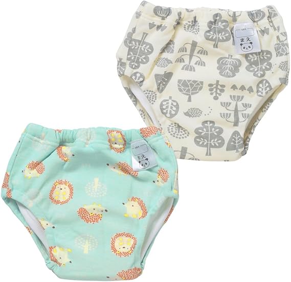 Amazon Co Jp 西松屋 Efd 2枚組6層吊り式トレーニングパンツ 森 ハリネズミ 80cm 90cm 95cm 100cm 100 服 ファッション小物