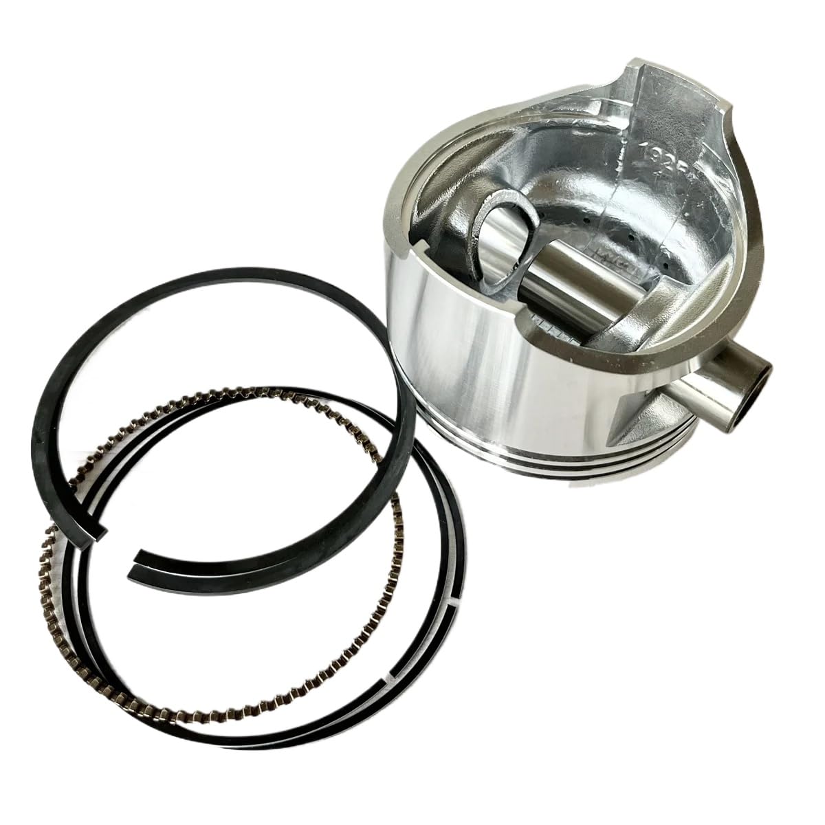 92mm Piston Rings Pin Clips Kit Compatible with 192 Engine Generator