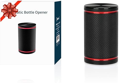 Miniatura 6 de KITCHENDAO Abridor automático de botellas de cerveza con receptor magnético de tapa  Empuje para abrir, mantén la tapa intacta  Regalo para