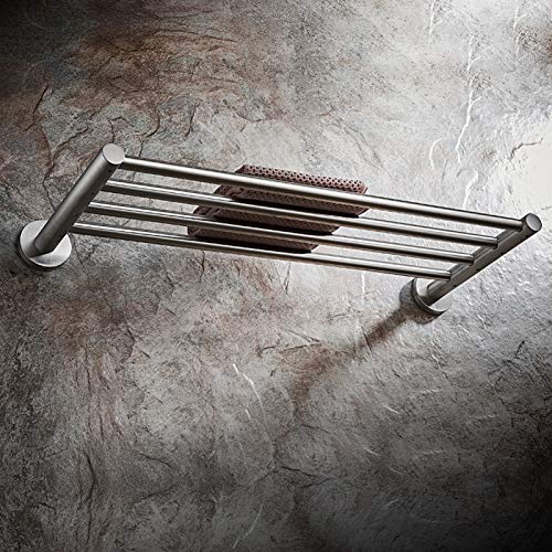 Porte-serviettes mural inoxydable anti-rouille pour douche