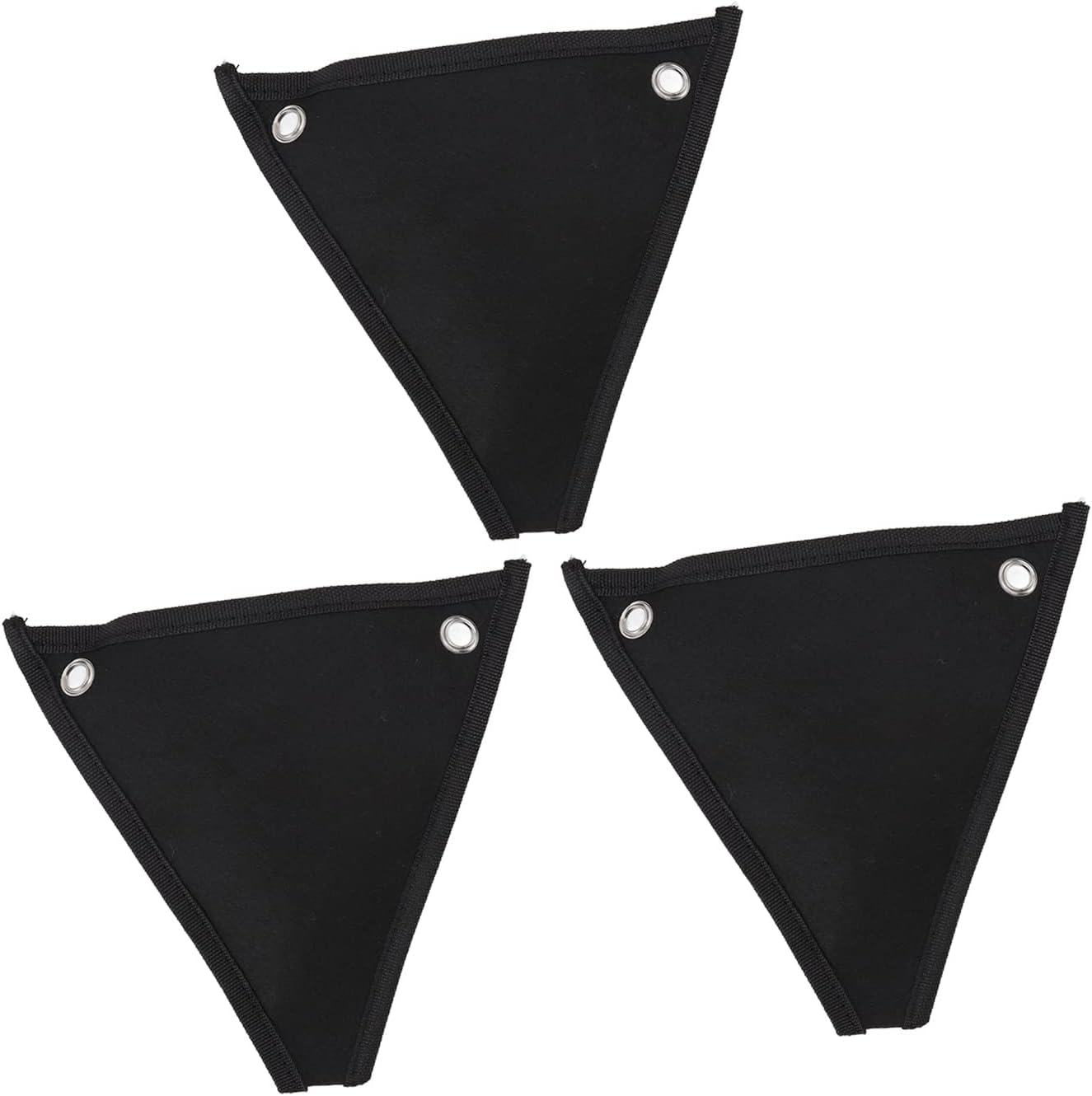 TOPINCN 3Pcs Pocket Hanging Planter Bags, Triangular Wall Planting Bags, Outdoor