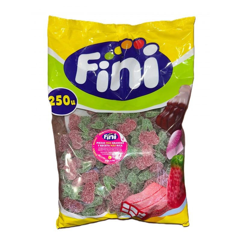Golosinas Surtidas – Bolsas 250 Unidades | Chuches para Fiestas, Cumpleaños, Eventos y Piñatas | Golosinas Sin Gluten | Surtido de Calidad para Compartir (Cerezas Pica 250u Sin Gluten)