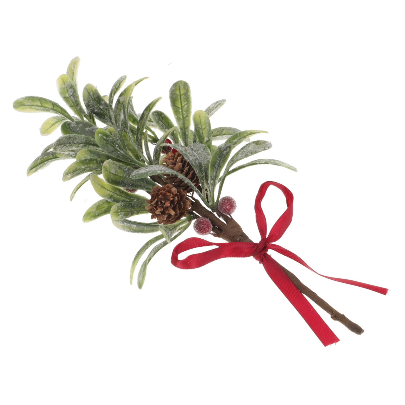 5stücke Künstliche Mistelzweige Für Weihnachtsdekoration Weihnachtszweige Für Tür Treppe Stilvolle Deko Für Wohnzimmer Schlafzimmer Und Büro Romantische Festatmosphäre