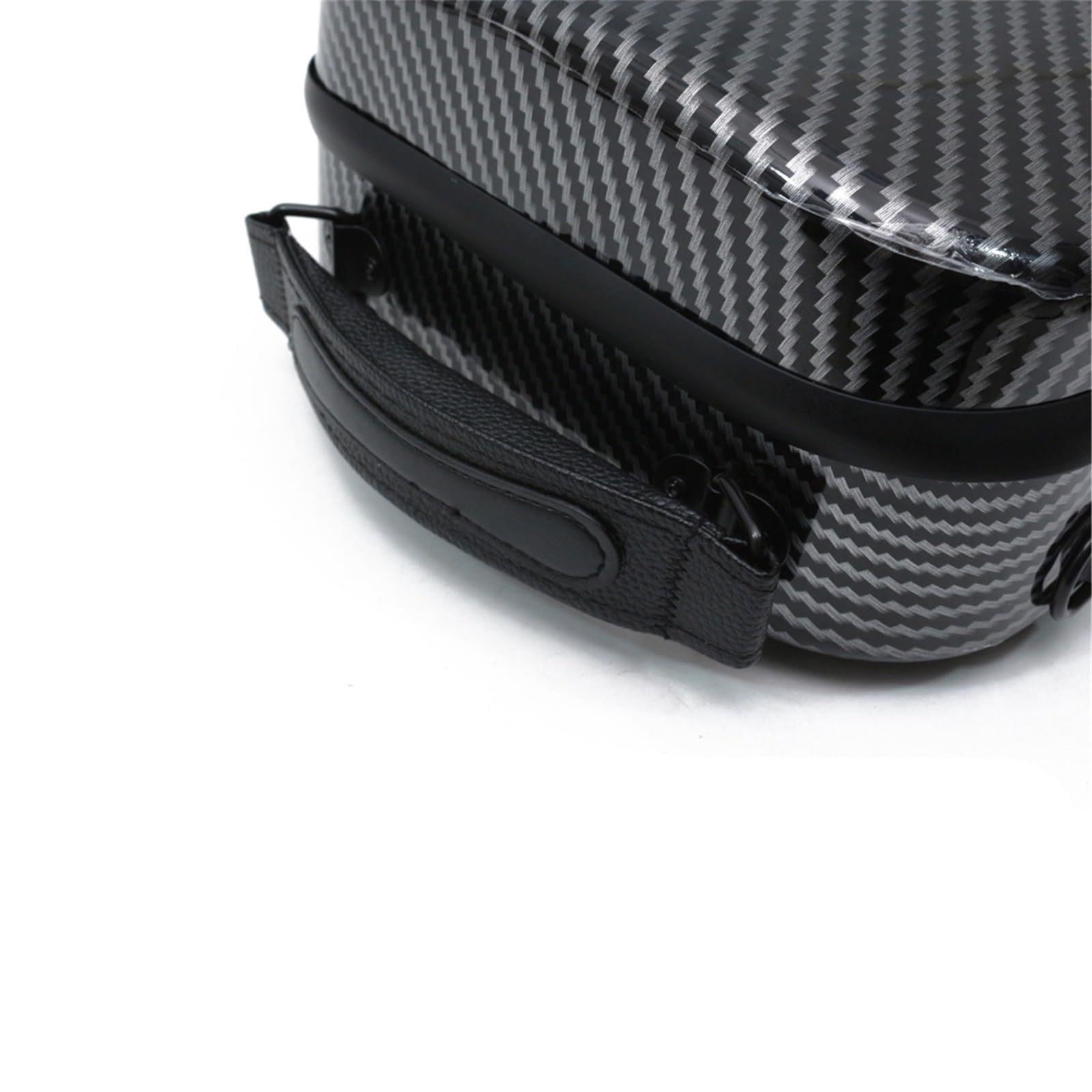 Custodia Per Violino 4/4 In Fibra Di Carbonio Per Strumenti Musicali, Tracolla Leggera, Chiusura A Combinazione Custodia professionale per violino(Black)