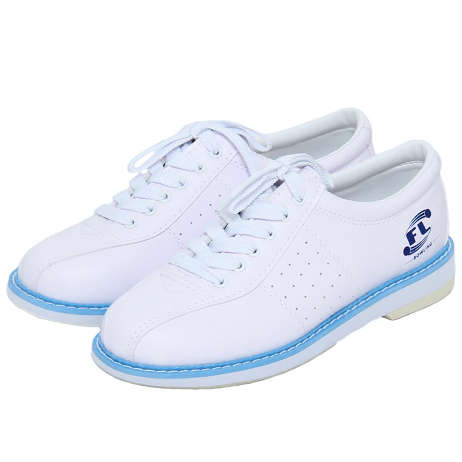 SDEQA Zapatos de Bolos para césped para Hombre, Zapatillas Bolos de Cuero Transpirable, Ligeros, Talla Grande