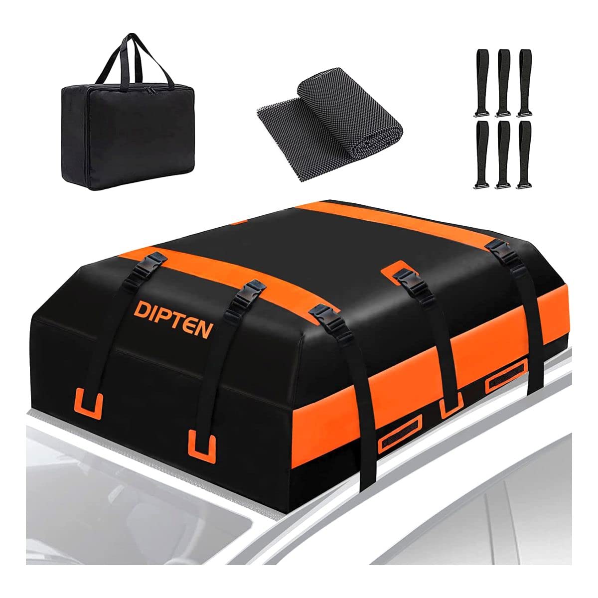 Buy Rooftop Cargo Carrier, 21 Cubic Feet Rooftop Cargo bag, Waterproof