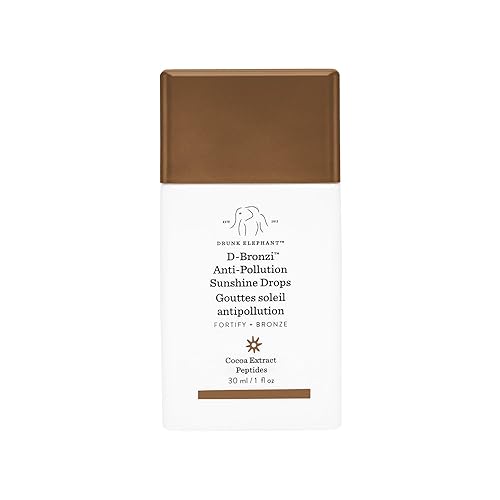 Drunk Elephant D-Bronzi Sunshine Drops - 30 ml/1 fl oz - Bronzing Color Serum Drops - Clean Clinical Skincare - Cruelty-Free - Dermatologist-Tested - Free of Essential Oils, Silicones, and Fragrance