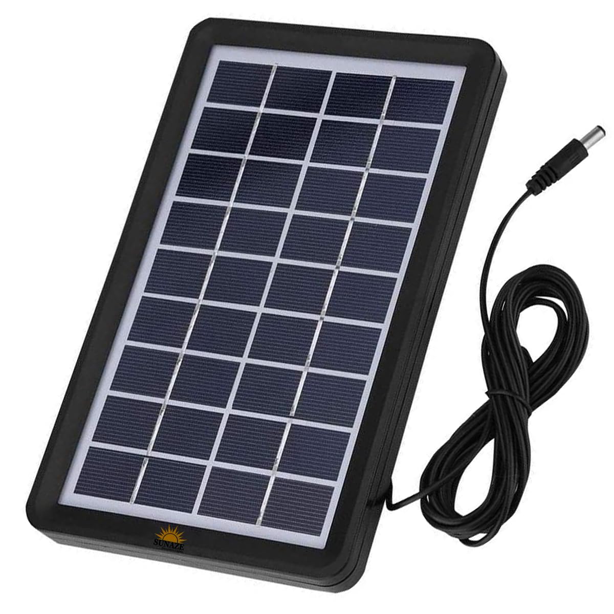 Sunaze Solar Panel 9V 3W Solar Board Waterproof 93% Light Transmittance Poly Silicon Solar Cell 9 Volt Monocrystalline Solar Panel