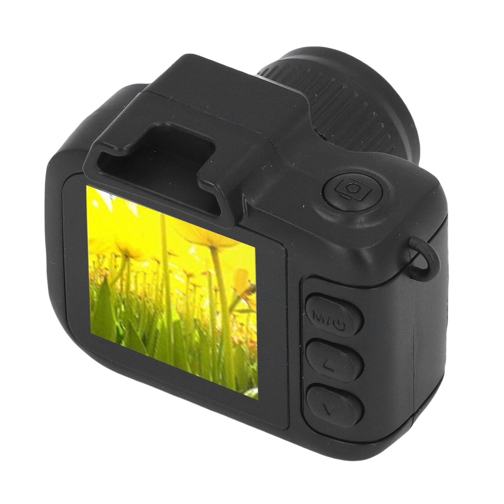 Elprico Mini Cámara de Llaves, Cámara Retro de Nostalgia Pequeña 1080p, Videocámara de Video Micro Portátil, Pantalla Digital Compacta de 1.3 Pulgadas para Ciclismo Al Aire Libre. (128GB)