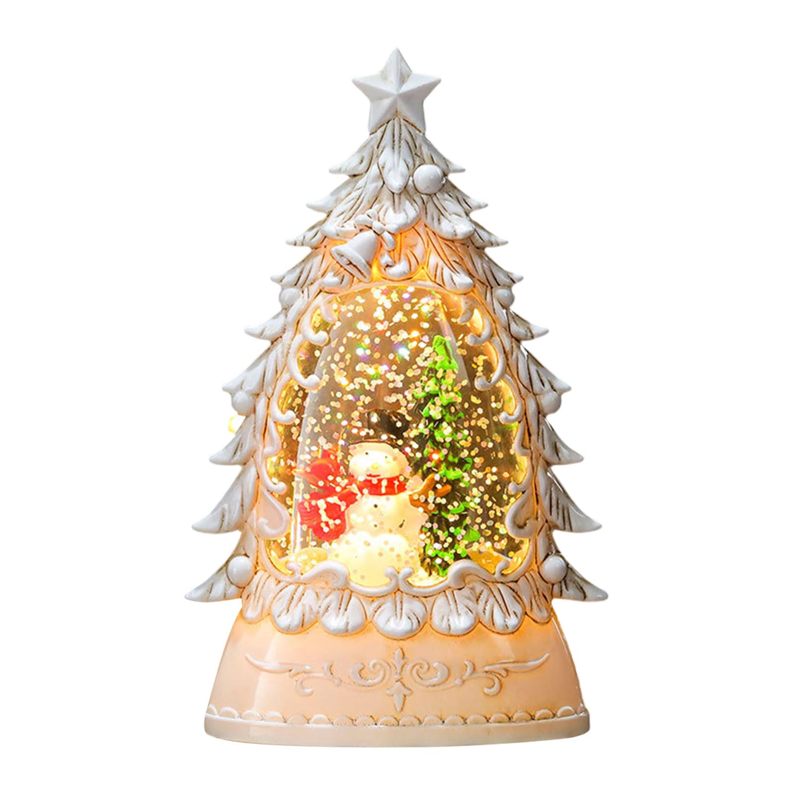 Elnwnnkc F Portable Glowing Christmas Tree Light Led Light Decorative Night Lamp Party Accessory Home Decoration Accessories Decorative Tabletop Lamp