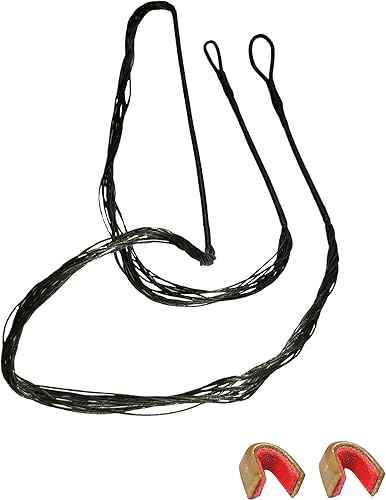 KESHES Dacron Bow String Replacement for Traditional and Recurve Bow - Replacement Bowstring 12,14,16 Strands-Length Sizes from 44-70 Inches