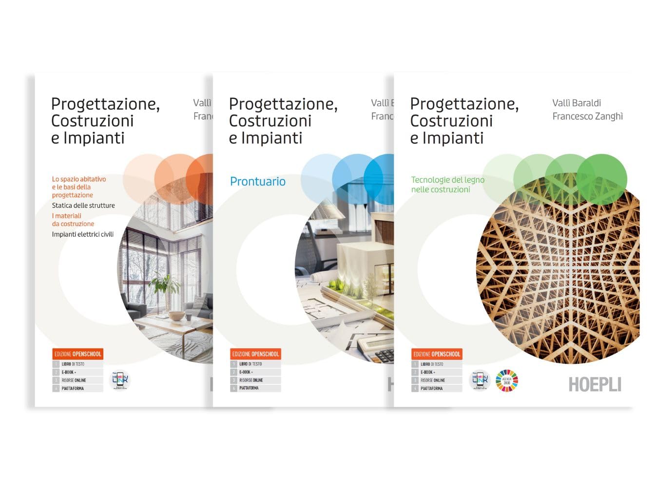 Progettazione, costruzioni, impianti. Con Prontuario, Tecnologie del legno. Per gli Ist. tecnici e professionali. Con e-book. Con espansione online