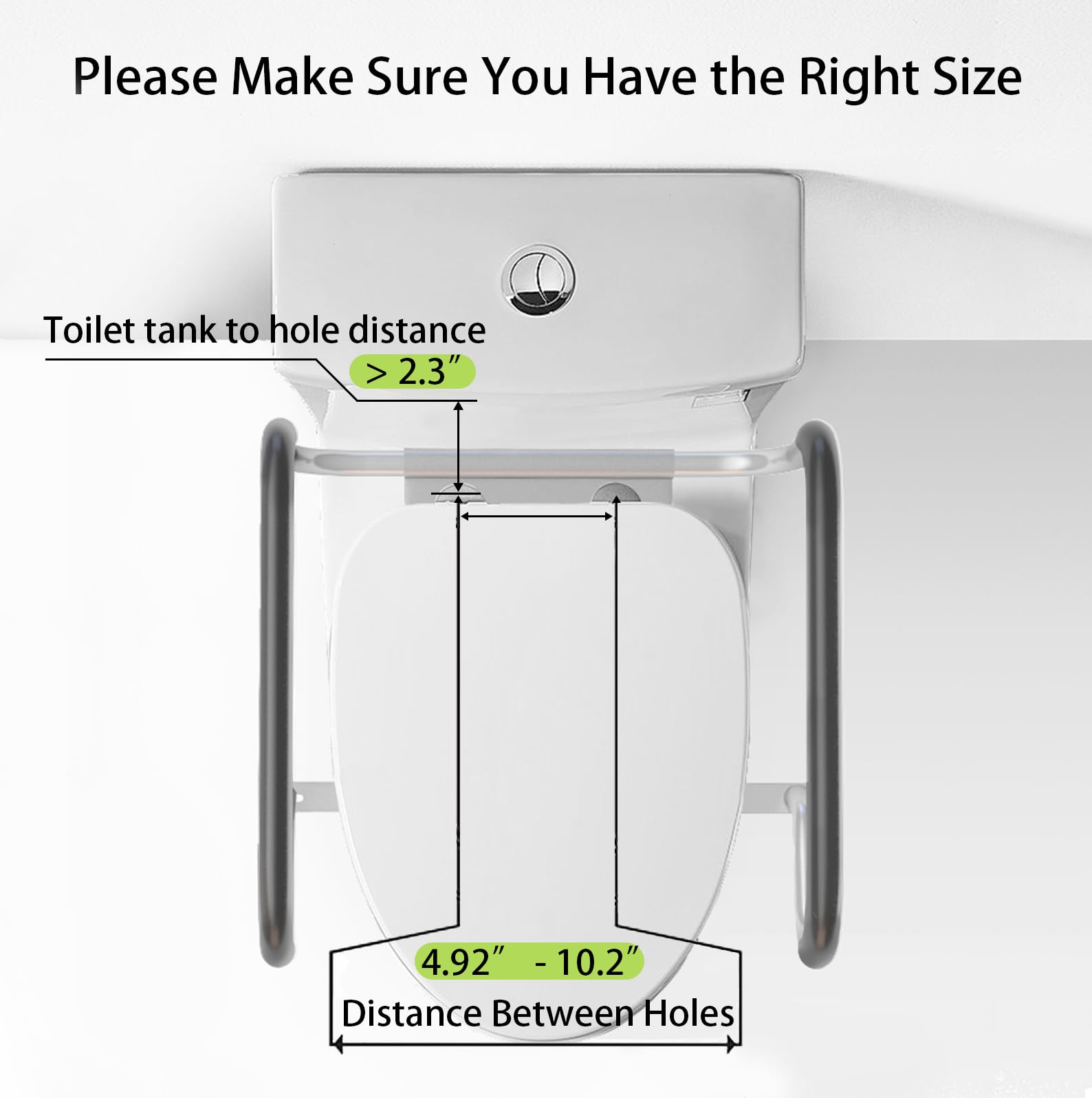 Nococar Toilet Safety Rail Your Dependable aid for Elderly, Disabled