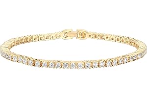 14k Gold Tennis Bracelets for Women: A Symphony of Shimmering Splendor