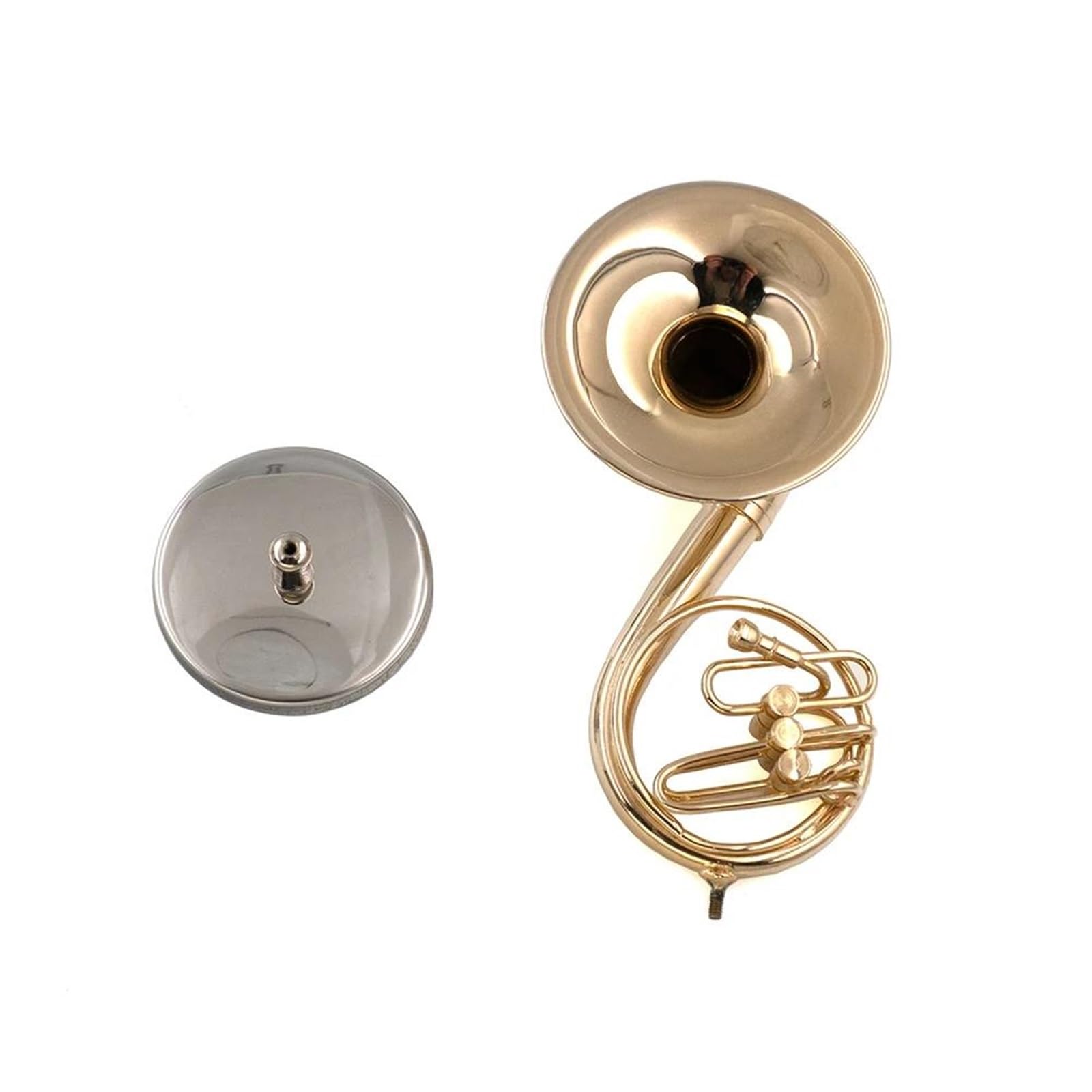 Model Mini Instrumentu Muzycznego 13cm Miniaturowy Suzafon Mini Instrument Muzyczny Model Dekoracji Domu