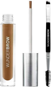 WUNDERBROW Waterproof Eyebrow Gel, Auburn, Vegan and Cruelty-Free