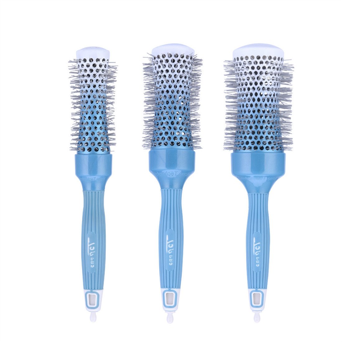hs-onsing Nano térmico cerámica – cepillo iónico para el pelo, pequeña  cintura forma barril pelo cepillo Set golpe seco calor cepillo Peine para  Pelo Secado estilo : Amazon.es: Belleza