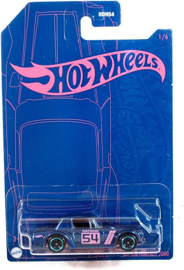 Hot Wheels 54th Anniversary Pearl and Chrome Series Wave 2 Set of