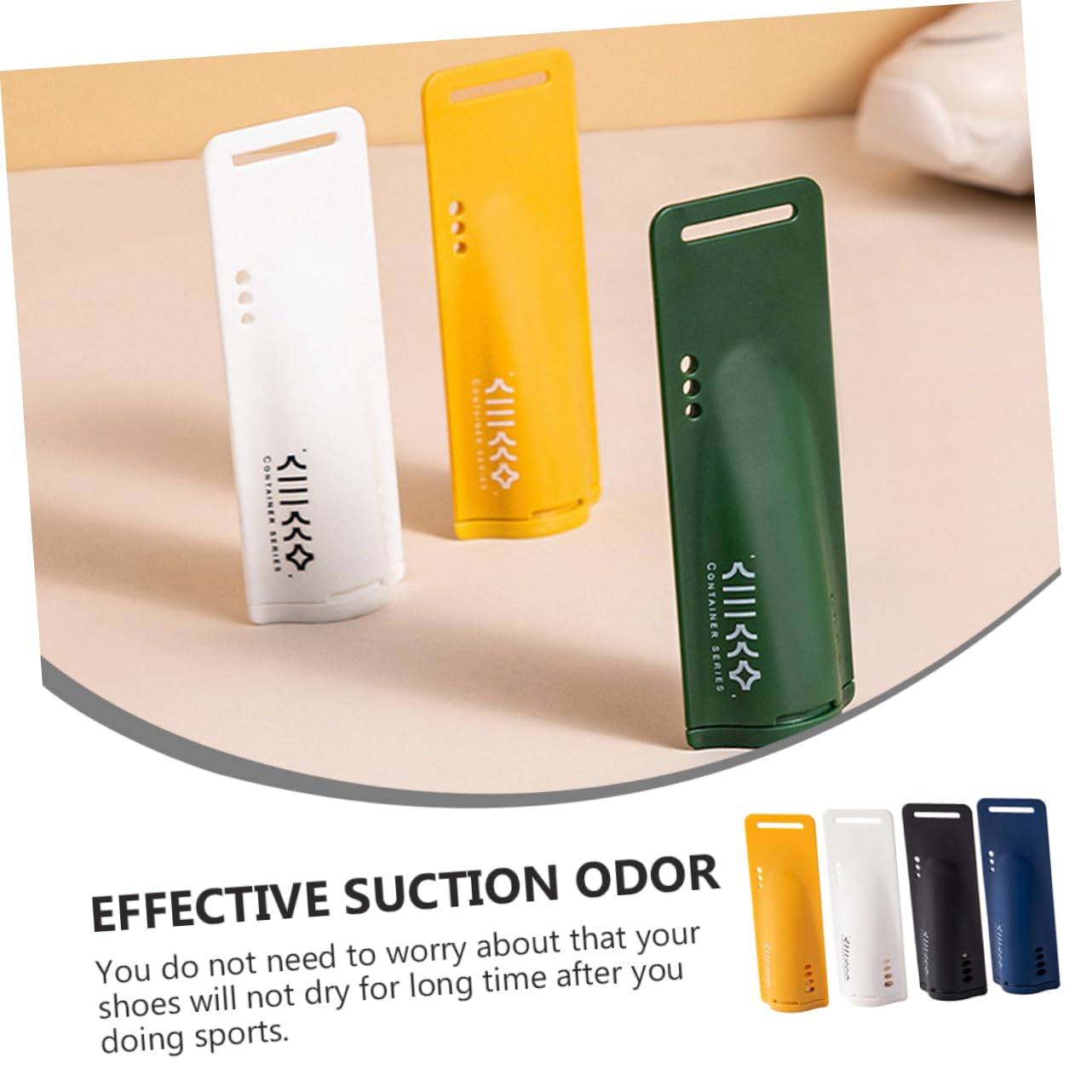 minkissy 12pezzi Capsule Deodoranti Per Scarpe e Armadi Giallo Blu Bianco Nero Soluzione Pratica Per Eliminare Odori Adatta Per Casa e Viaggi Design Creativo e Facile Da Usare