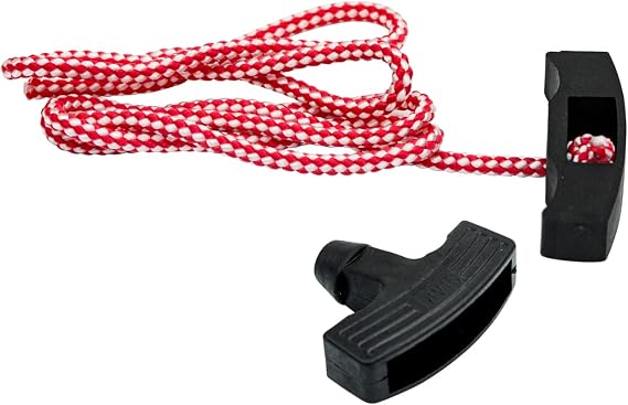 41A2828 / 041A2828 Garage Emergency Release Pull Rope Cord Handle Kit, Red & White Manual Release Rope with Handle, Fit for Chamberlain, Craftsman & LiftMaster Models
