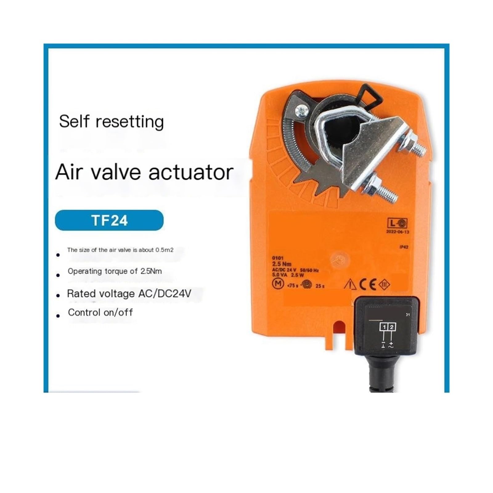 KACOME TF24 Electric Actuator Spring Return dampers
