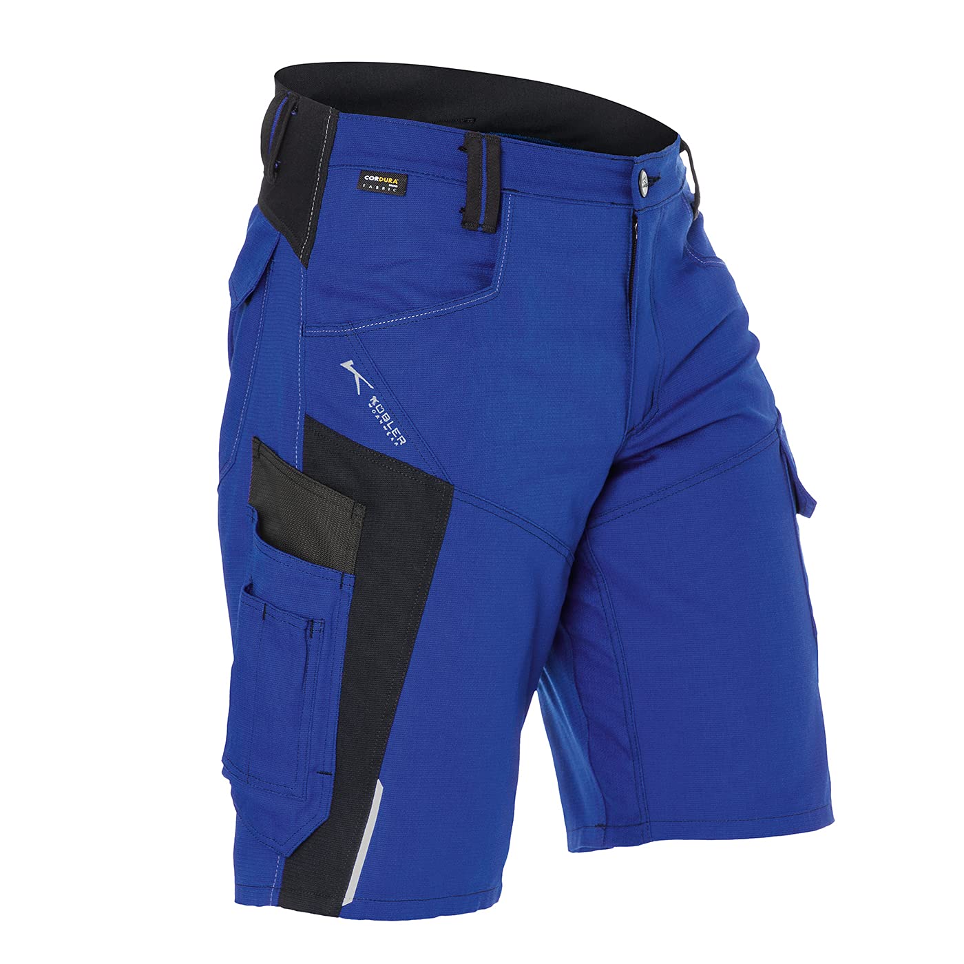 KÜBLER Workwear | KÜBLER BODYFORCE Arbeitsshorts | kbl.blau/schwarz | Größe 40