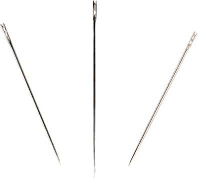 SINGER 00280 Self-Threading (Calyxeye) Hand Sewing Needles, Assorted Sizes, 10-Count,