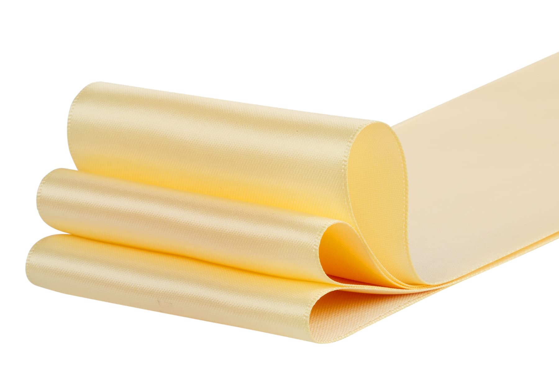 AVANAVA Ruban De Satin Double Face De 2,5 Cm De Large, 45,2 M (614-chamois