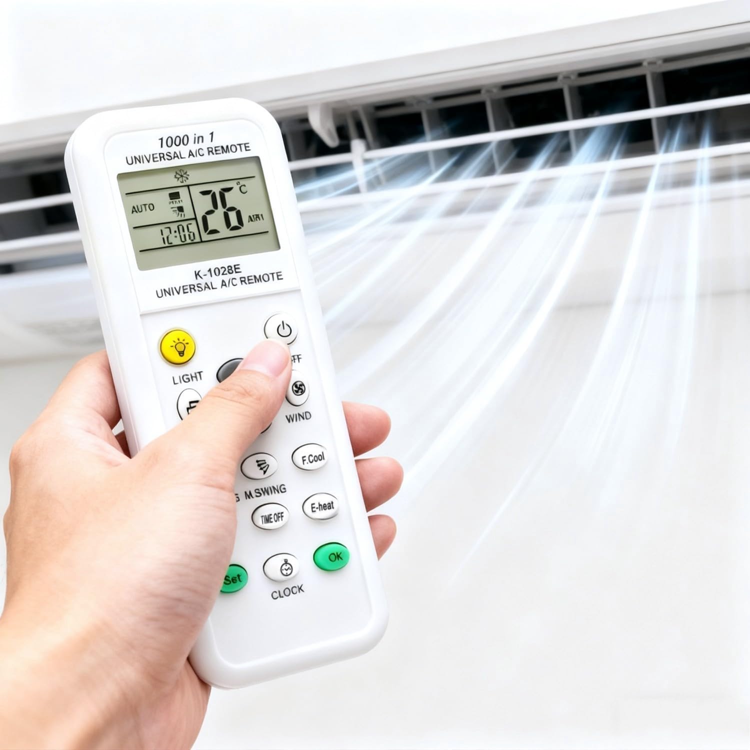 Universele airconditioning afstandsbediening voor LG Gree Midea Toshiba Haier Daikin Hitachi Sharp Panasonic Samsung Sanyo Hisense Fujitsu Whirlpool en meer dan 1000 merken A/C Controller
