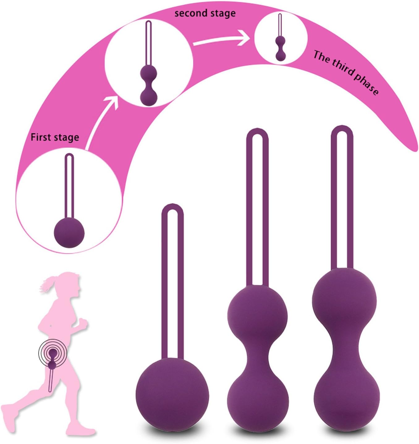 Amazon.com: CYimejo Ball Vaginal Tighten Exercise Machine Vibrator