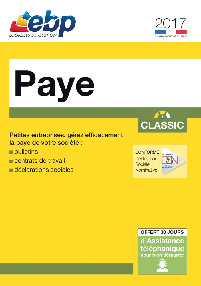 EBP Paye Classic 2017 [Téléchargement PC]