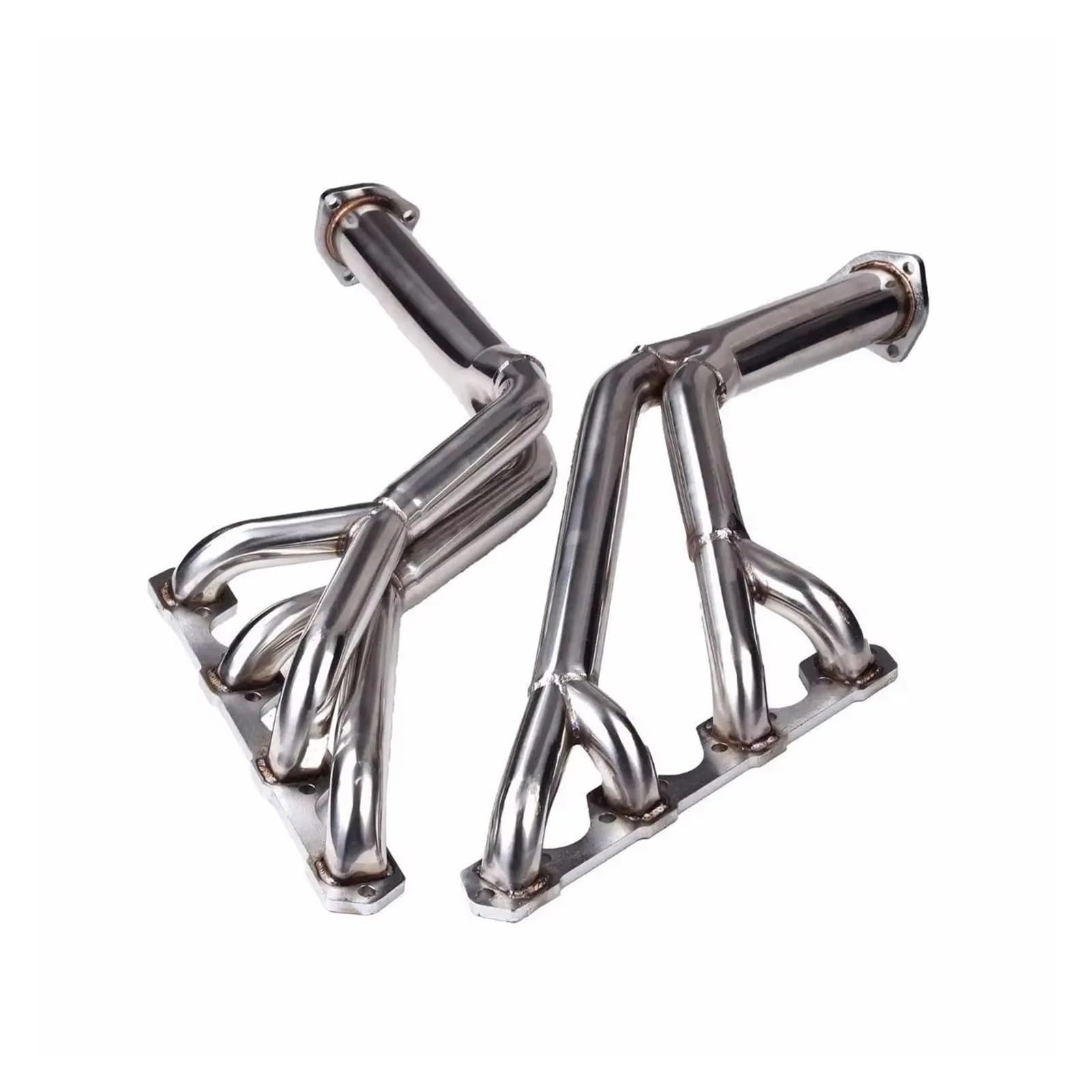 Cola De Escape Coche Para Ford Para Mercury Para Mustang Para Cougar 260 289 302 Colectores Escape Tri-Y Acero Con Recubrimiento Cerámico Motores Punta Escape