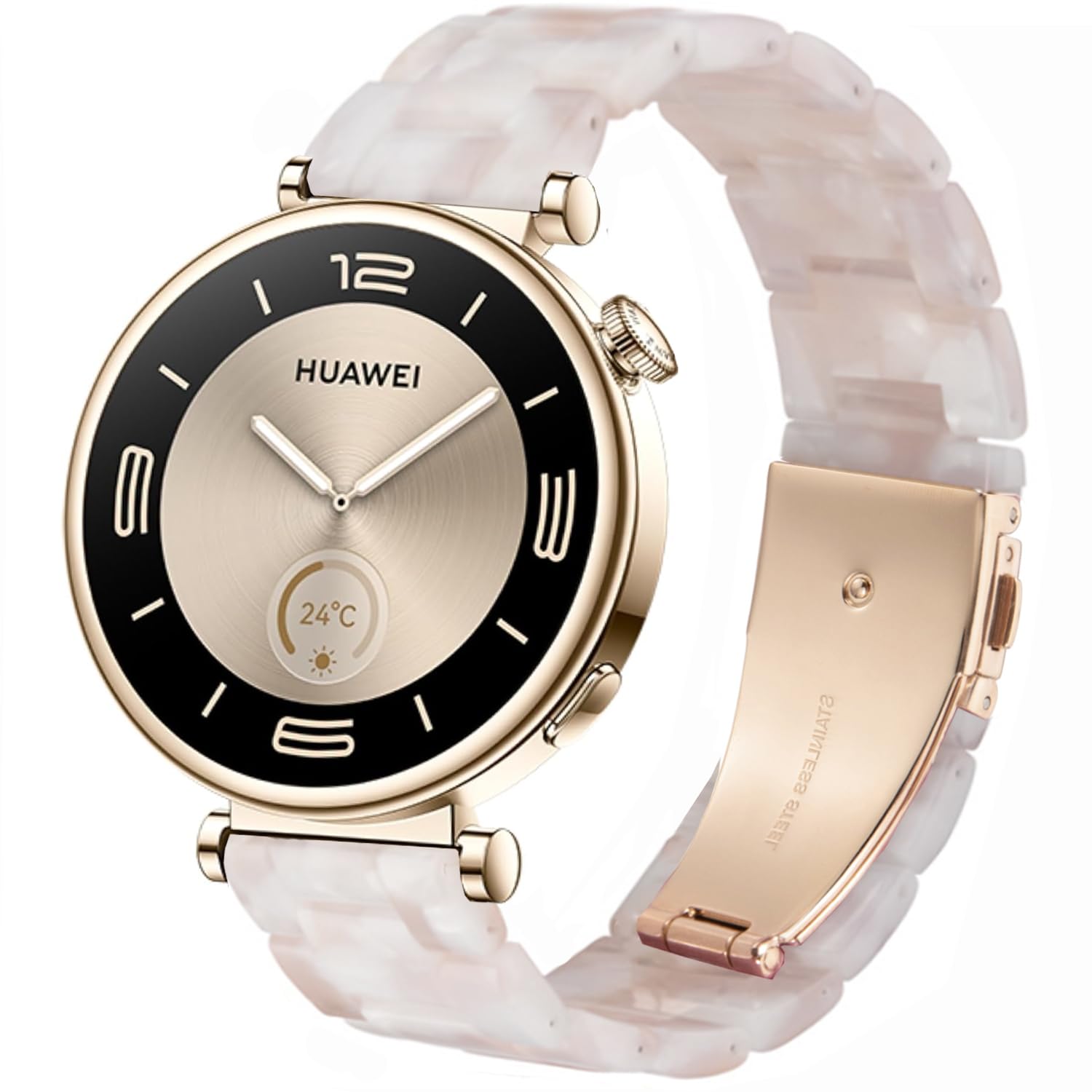 DEALELE Bands Compatible with Huawei Watch GT5 Pro 42mm / GT5 41mm / GT4 41mm / Garmin Venu 3S / Forerunner 265S / Fossil Women's Gen 6, 18mm Colorful