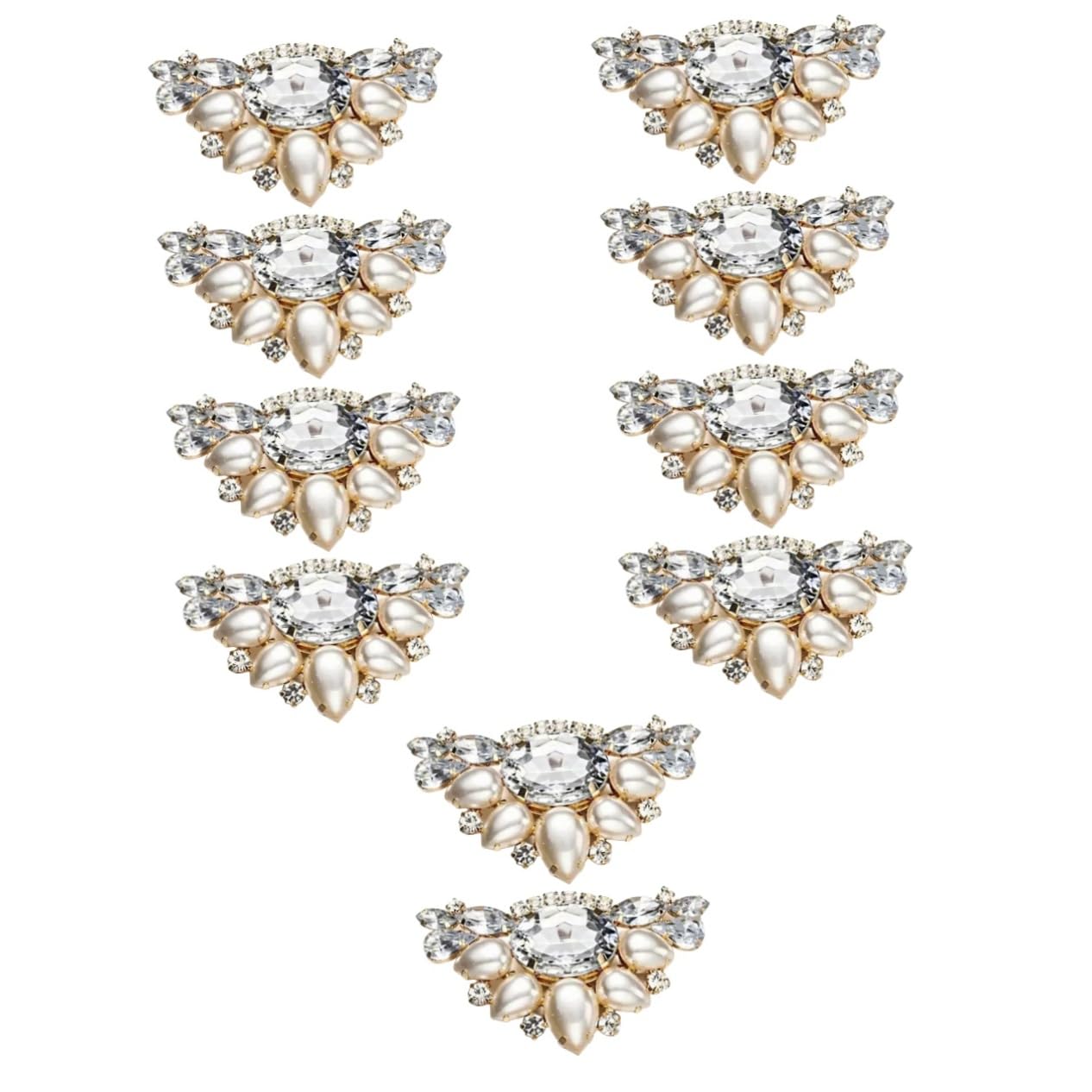 GALPADA 5paia Clip Per Scarpe Sposa Decorazioni Rimovibili Per Scarpe Cerimonia Accessori Per Matrimoni e Adatte