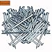 ELOOGAA 78pcs 1-1/4 inch Wall Nails,Galvanized Hardware Nails,Good Hardness Wall Nails for Hanging Pictures