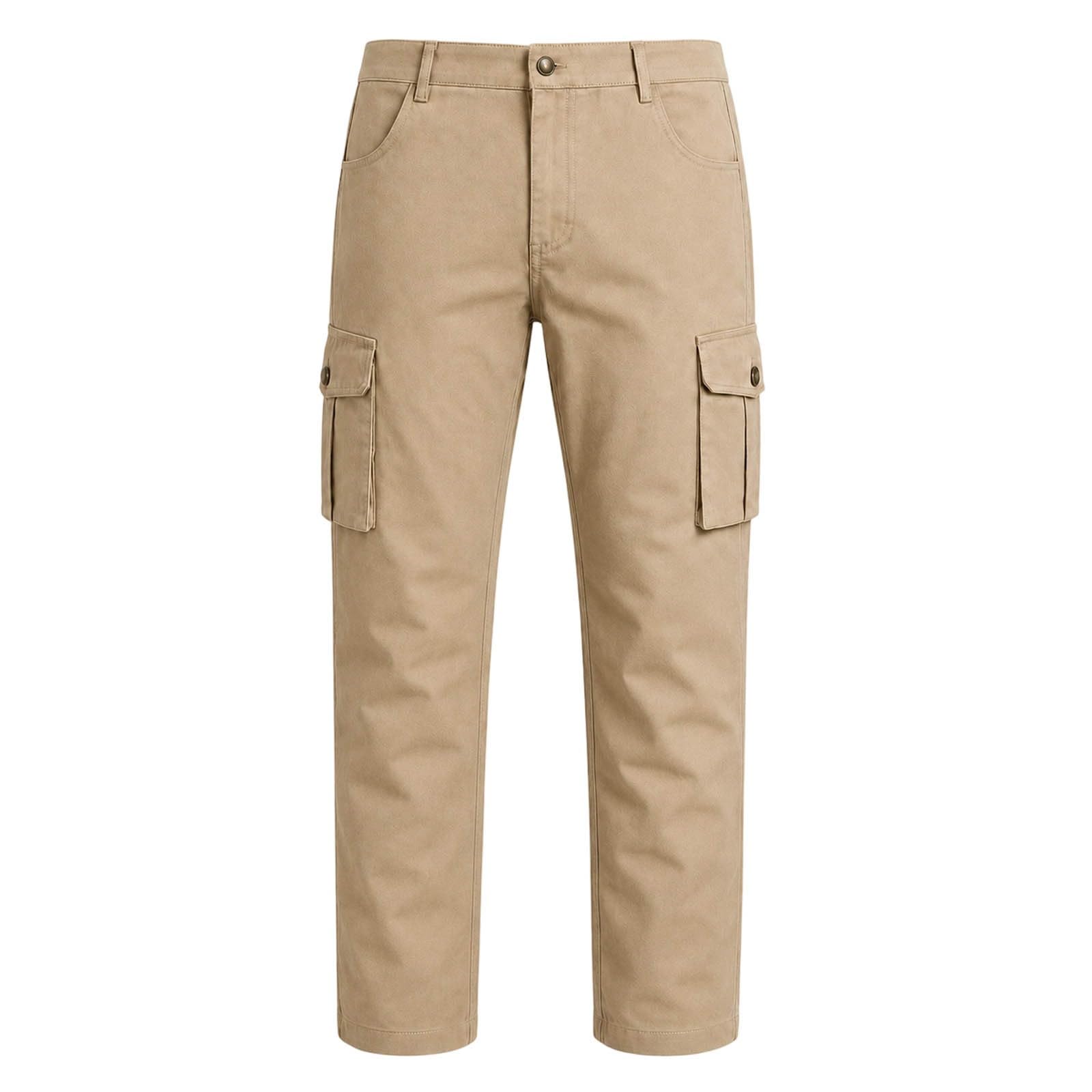 Set da 2 pezzi da uomo in tinta unita composto da camicia da uomo con tasca sul petto e pantaloni da lavoro, abbigliamento estivo, casual, pantaloni da jogging e camicia a maniche corte per casa