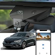 Fitcamx 4K Dashcam Compatible with Renault Megane RS 2021 2022 2023 Facelifted, OEM Car Camera 2160P Video WiFi, G-Sensor, Loop Recording, WDR Dashcam Car, Plug&Play, 64GB Card