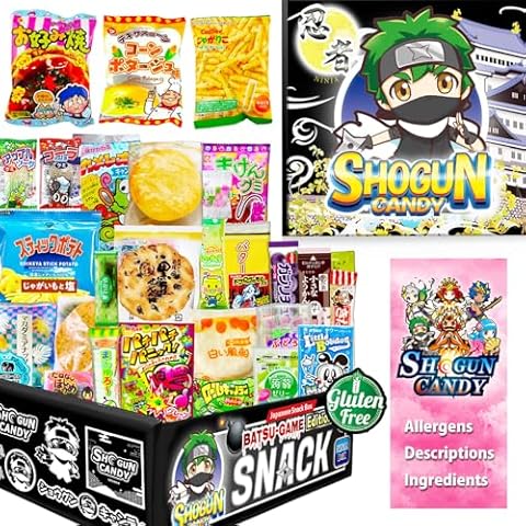 SHOGUN CANDY Japanese Snack Box Assortment Cover