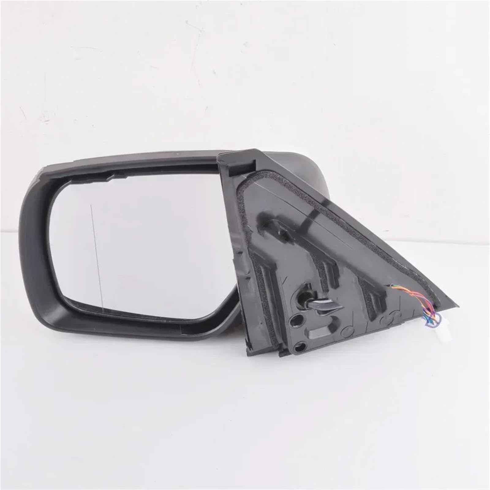 Retrovisor Exterior Coche Conjunto Para Mitsubishi Para PAJERO 4 IV 2007-2016 10Wire Side Para Montero Auto Espejo Retrovisor Lateral Con Plegable Eléctrico(10pin right black)