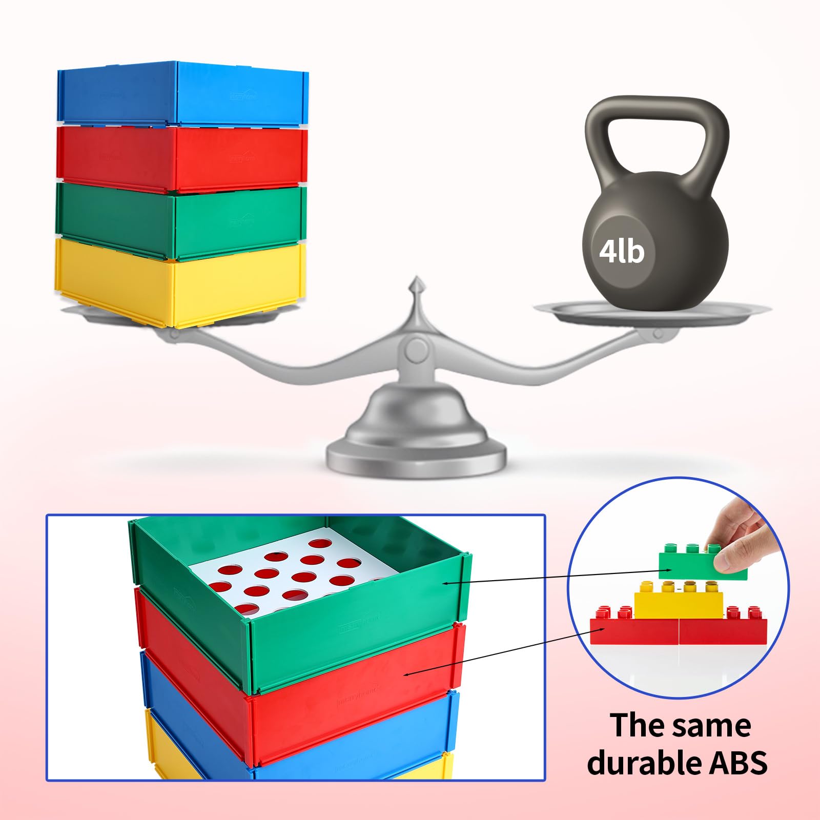 Toy Blocks Sorter Sifter Box Sorting Box Sorting Tray Lasts