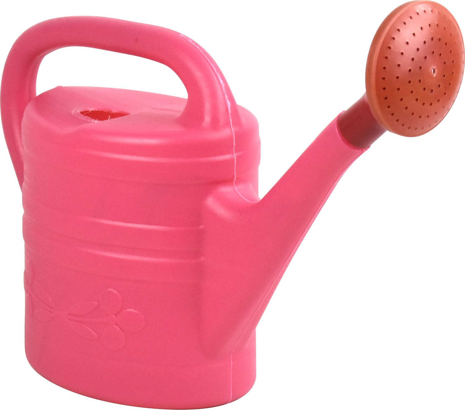 Garden Watering Can Removable Sprinkler Head Indoor and Outdoor Flowers Plants Garden Tools for Watering Pink 5L