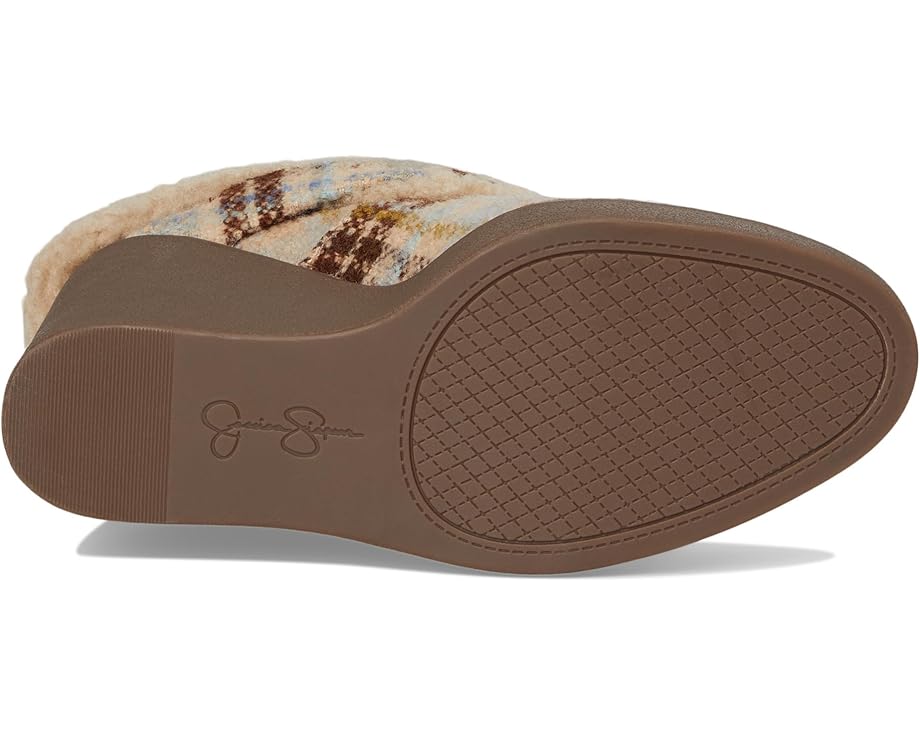 Jessica Simpson Meztyn Shearling Wedge Bootie - Bottom View