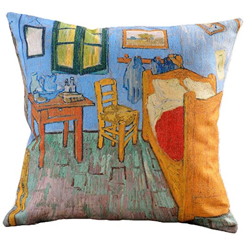 Sykting Euro Pillow Covers Set Of 5 Celebrity Pictures Series Patterned Pillow Covers 18X18 Inch Farmhouse Cotton Linen For Couch Sofa Bed Home Decorations #TOP6