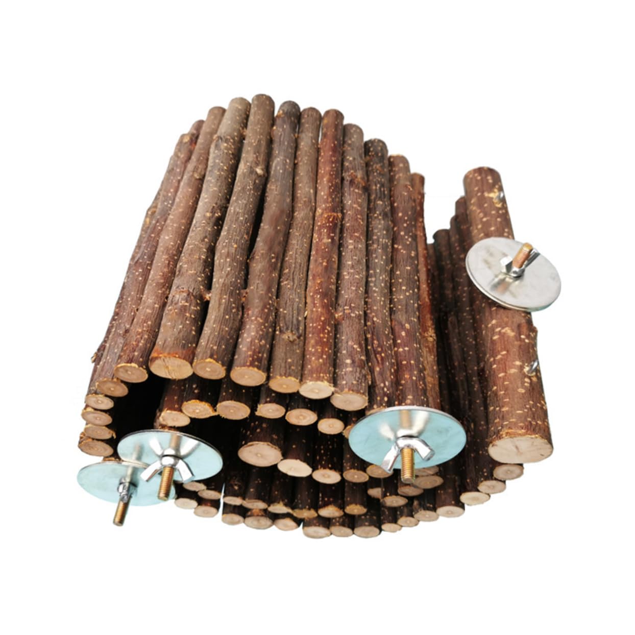 BESPORTBLE 3stücke Kletterleiter Aus Holz Für Kleintiere Spielzeug-brücke Für Hamster Meerschweinchen Und Andere Nager Kauartikel Und Spielplatz Für Haustiere