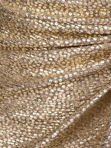 Adrianna Papell Women's Foiled Knit Draped Dress3