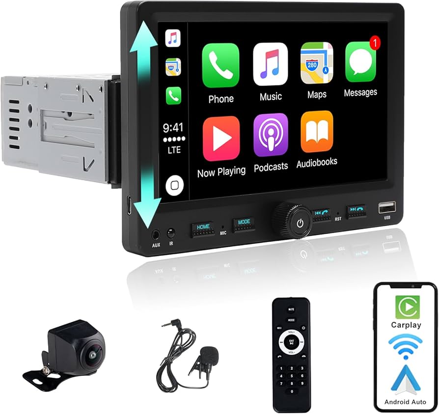 Amazon.com: Alondy Single Din Car Radio Touchscreen (7
